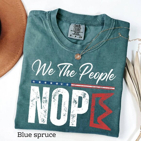 Comfort Colors© NO KINGS Protest Shirt, Anti Authoritarian Protest Shirt - Picture 1 of 3